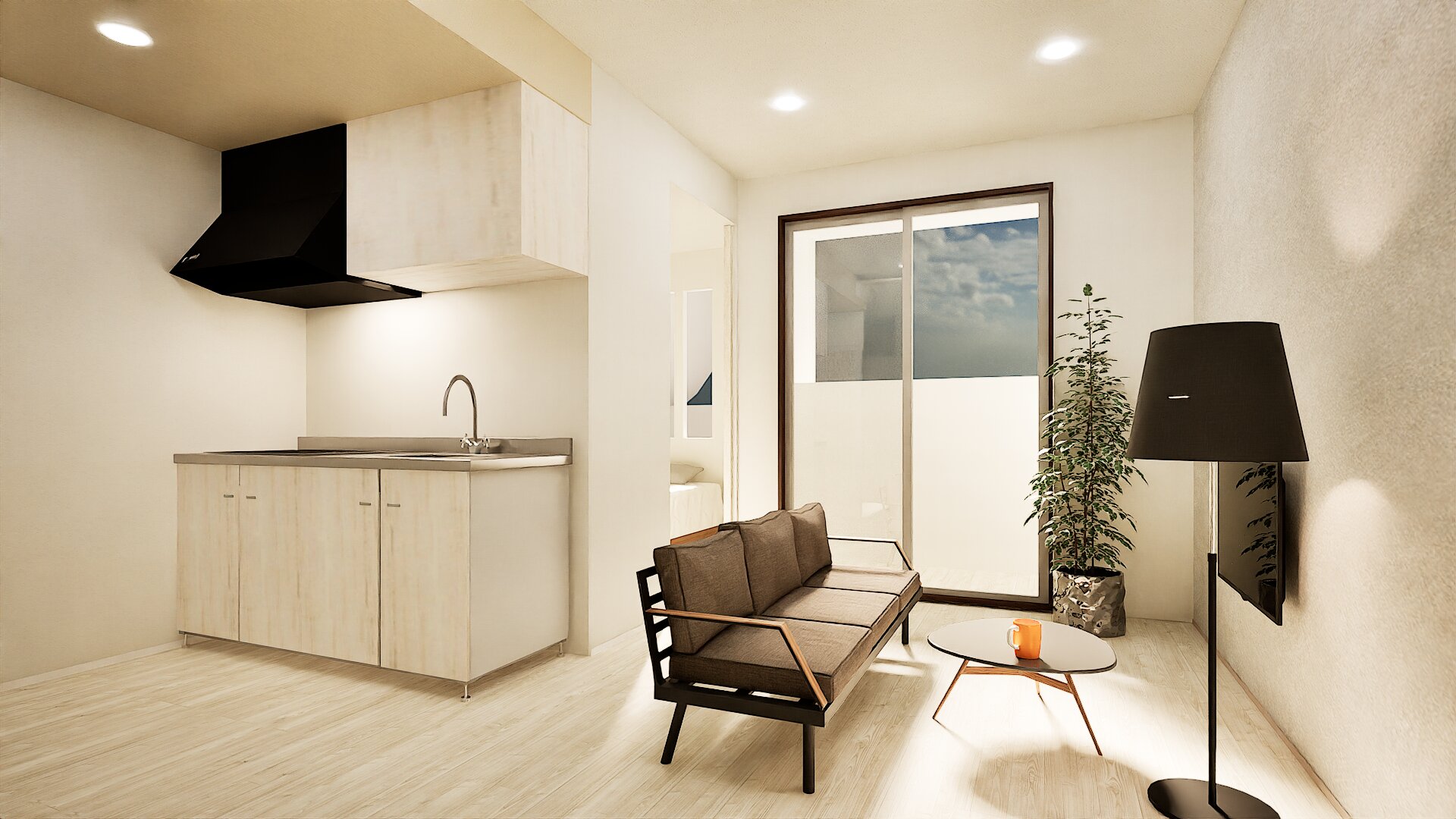 閃亮的白色室內圖像