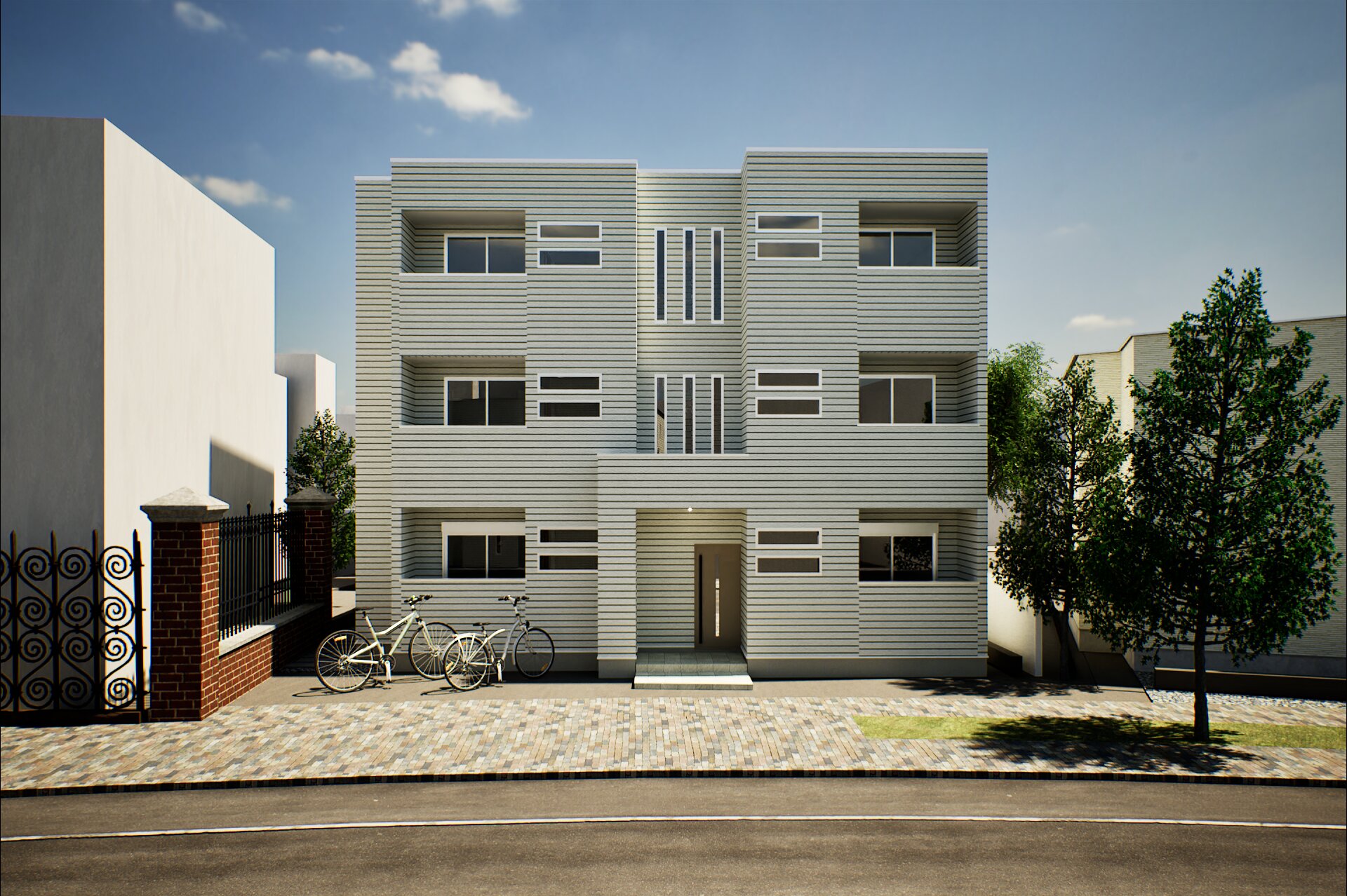 閃亮的白色外觀圖像