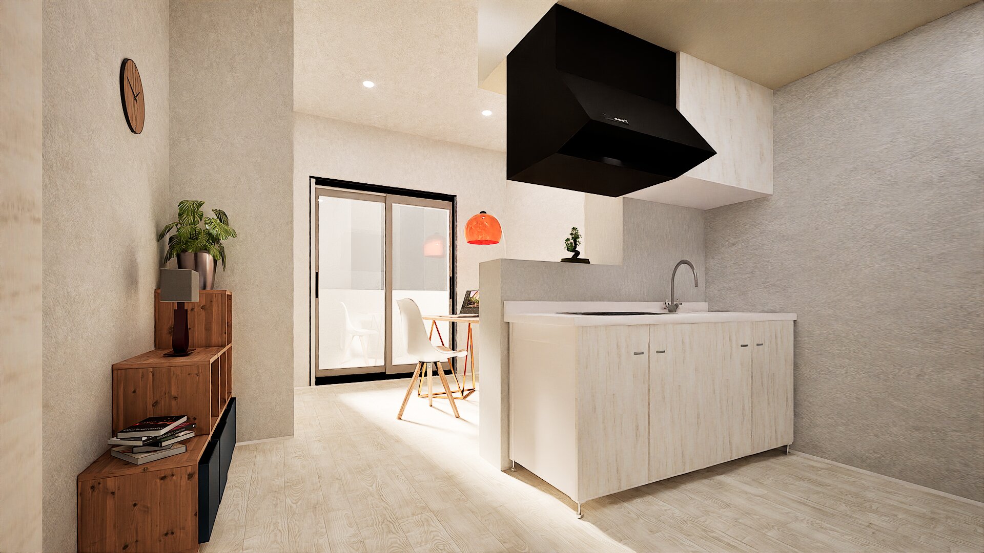 閃亮的白色室內圖像