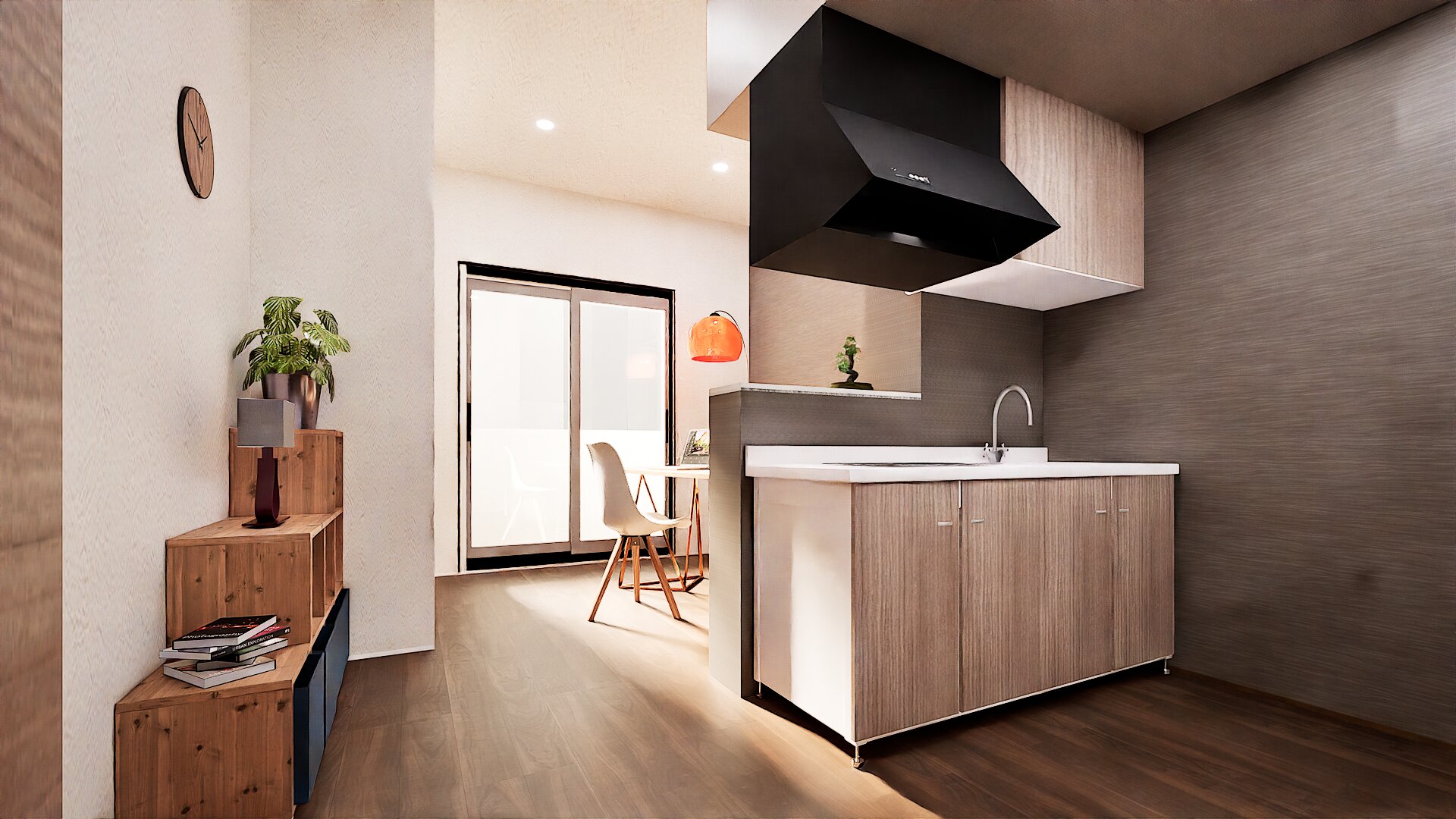 胡桃咖啡館的室內形象