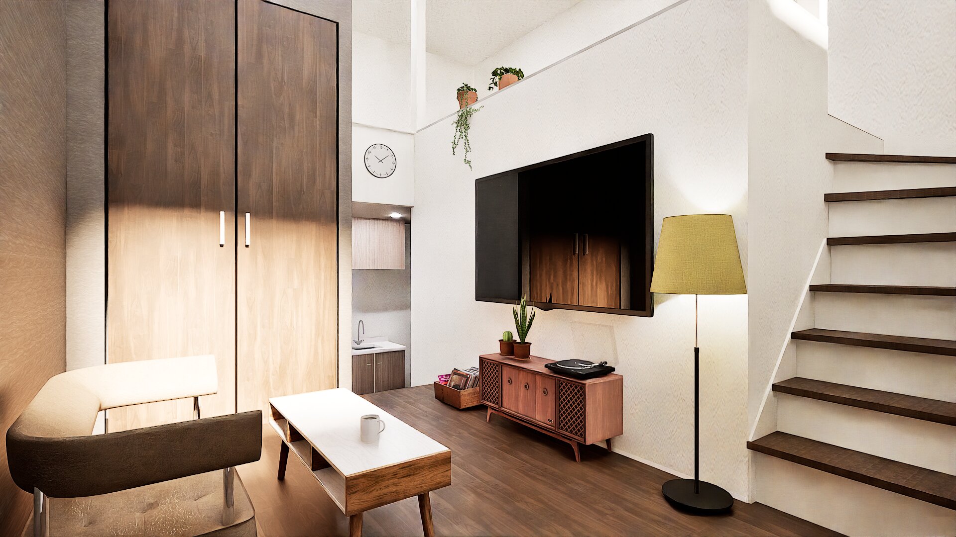 胡桃咖啡館的室內形象