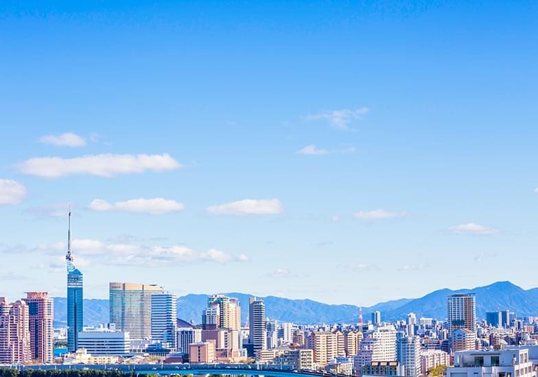 福岡の街並みのイメージ写真